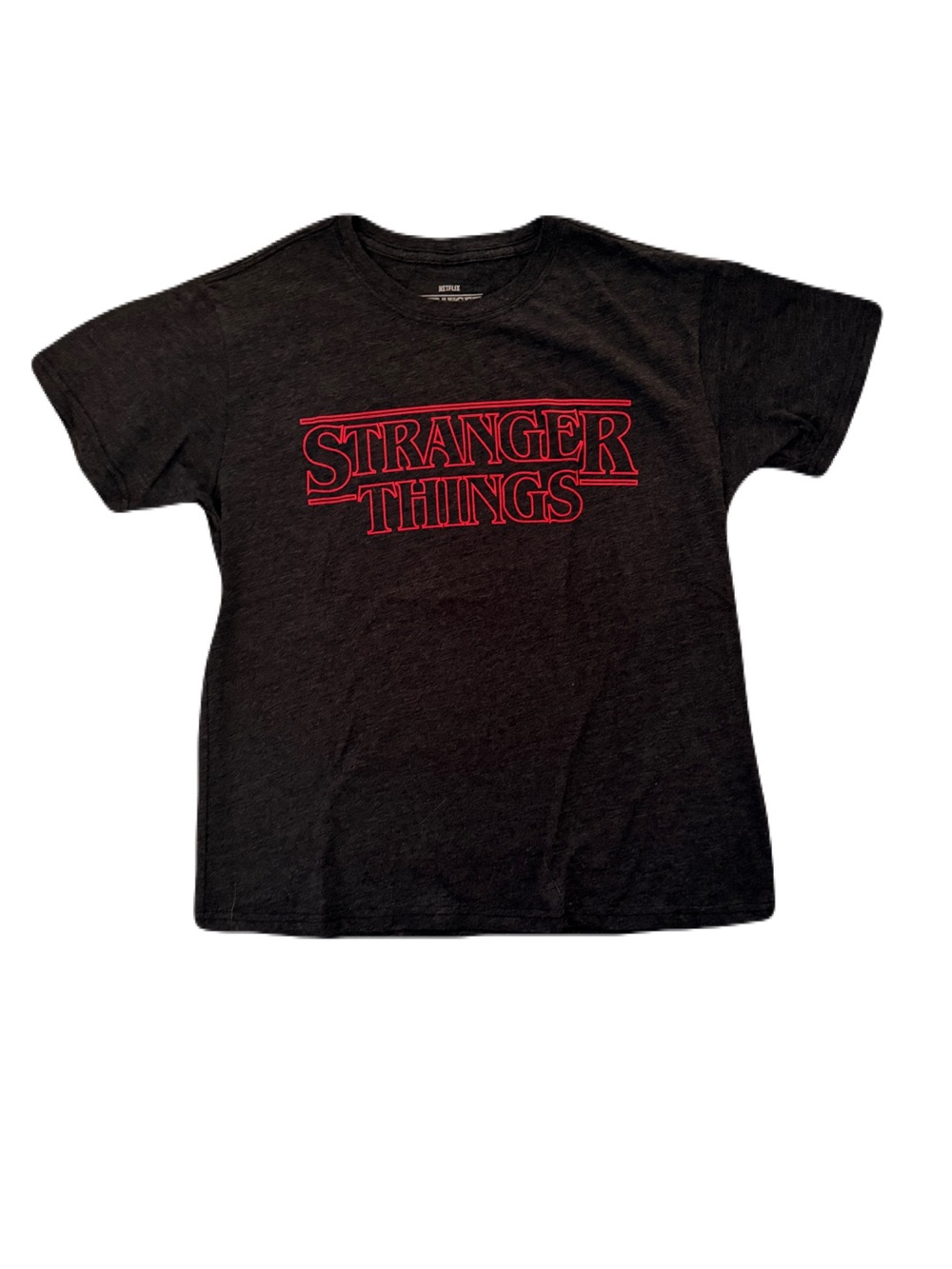 Netflix Stranger Things Dark Gray Tee